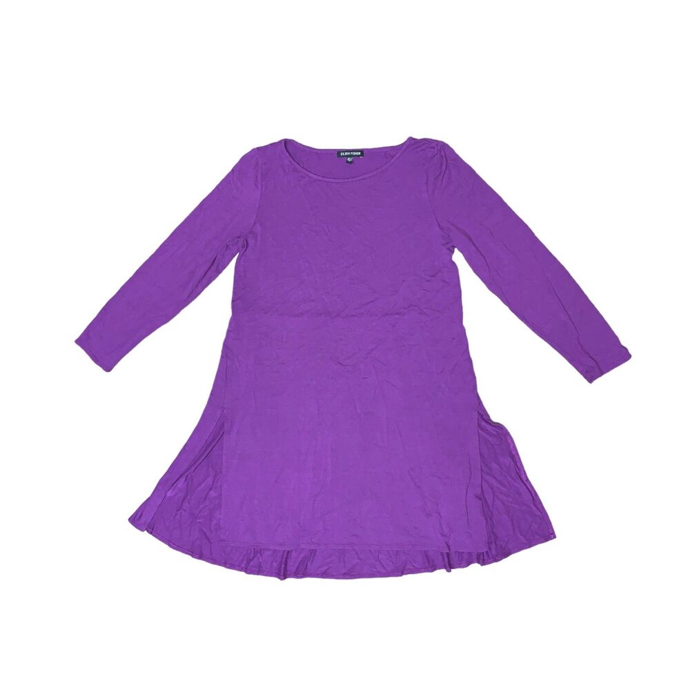 Eileen Fisher Women's Purple Lightweight Blouse, Small, Used